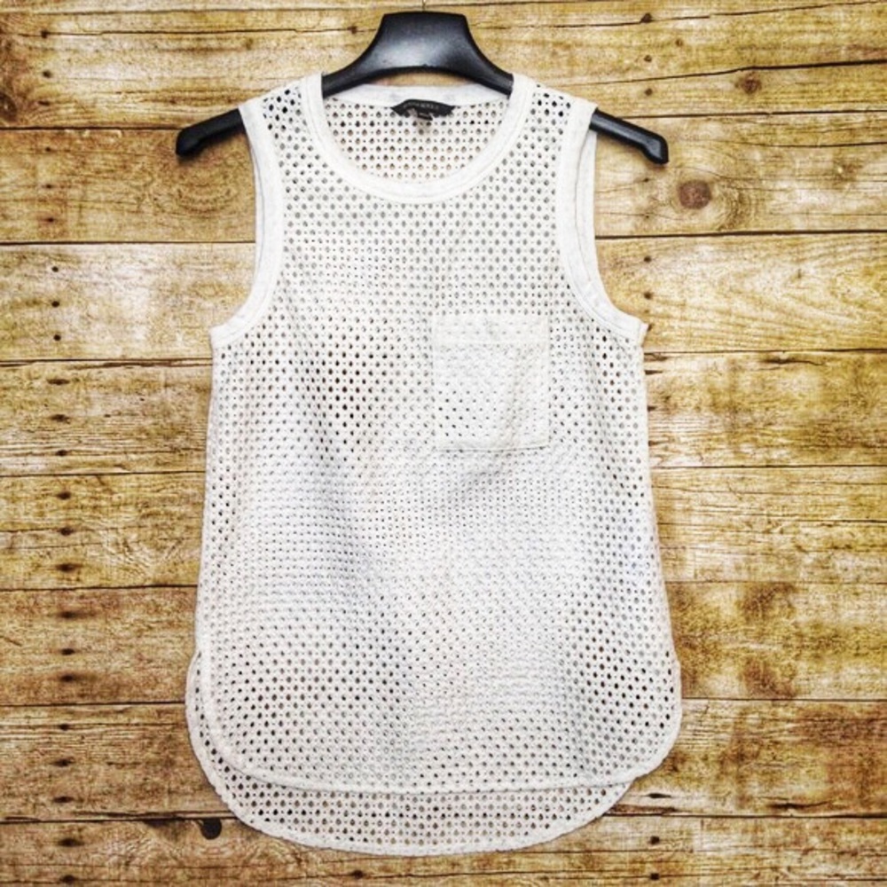 Banana Republic Mesh Tank